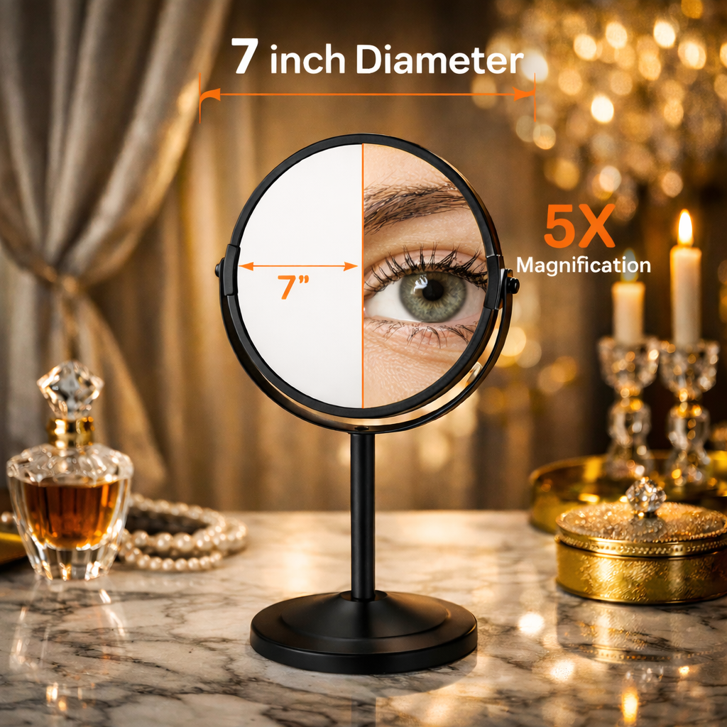 Creating Your Perfect Vanity: How to Choose the Right Magnifying Mirror