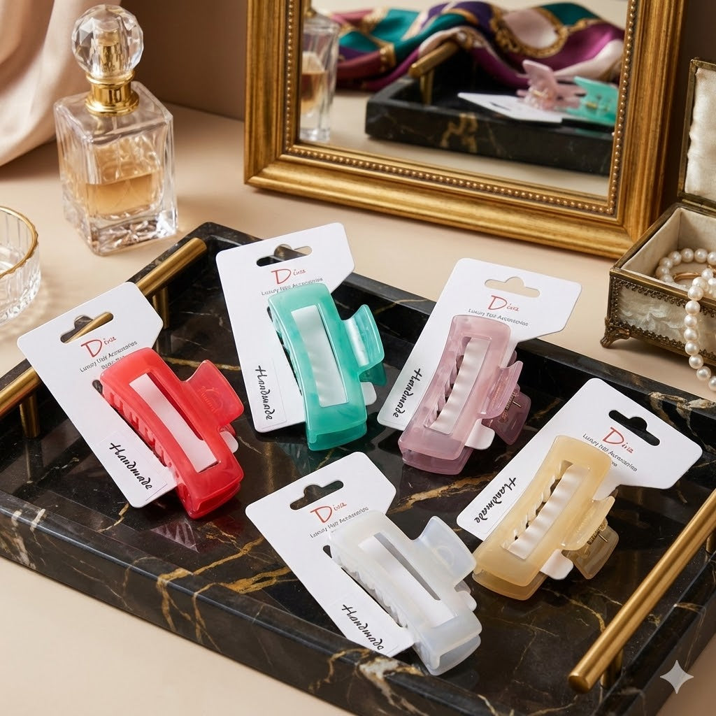 How to Style Thick Hair: The Best Extra Large Claw Clips