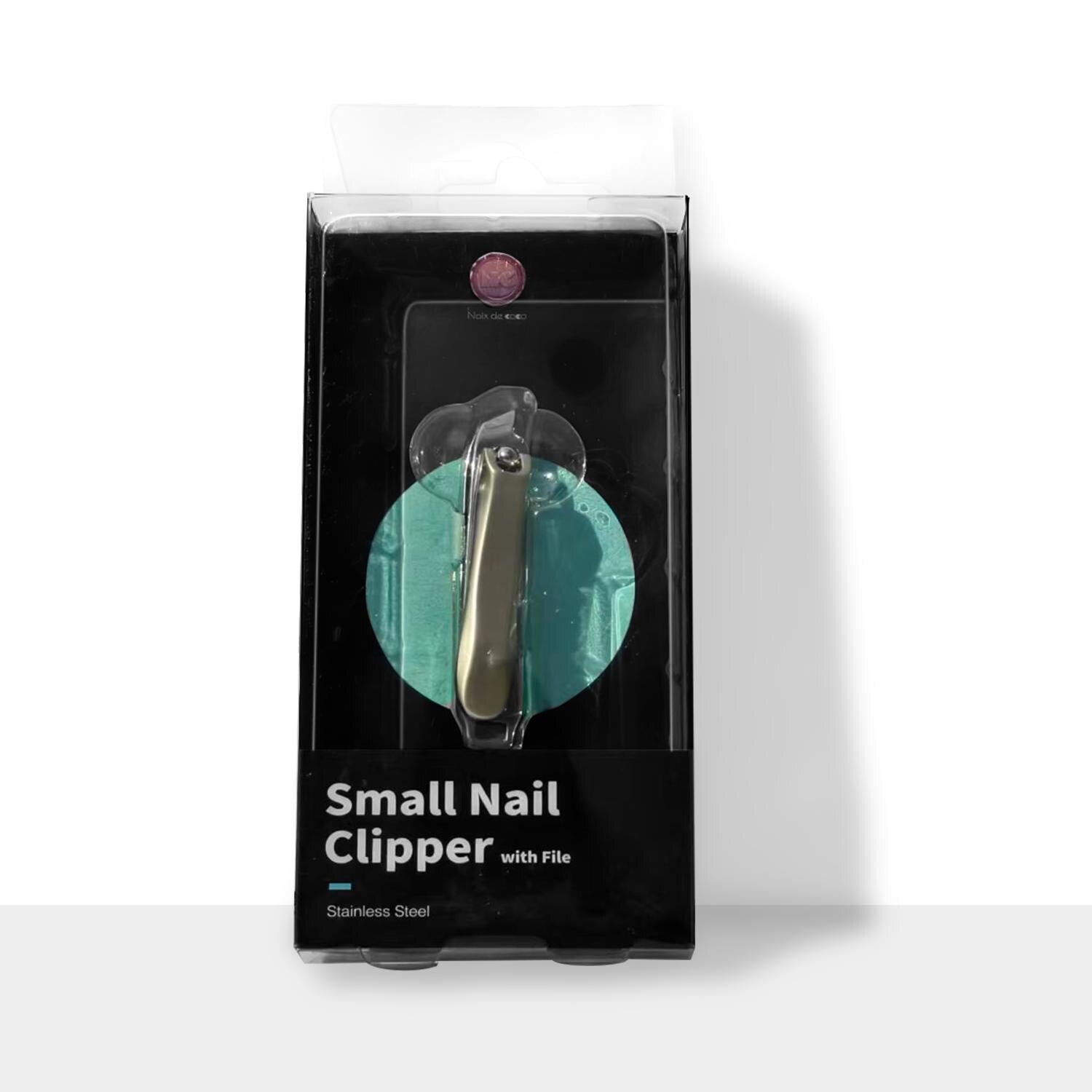 Small Stainless Steel Nail Clipper with File | Diva Manicure Tool