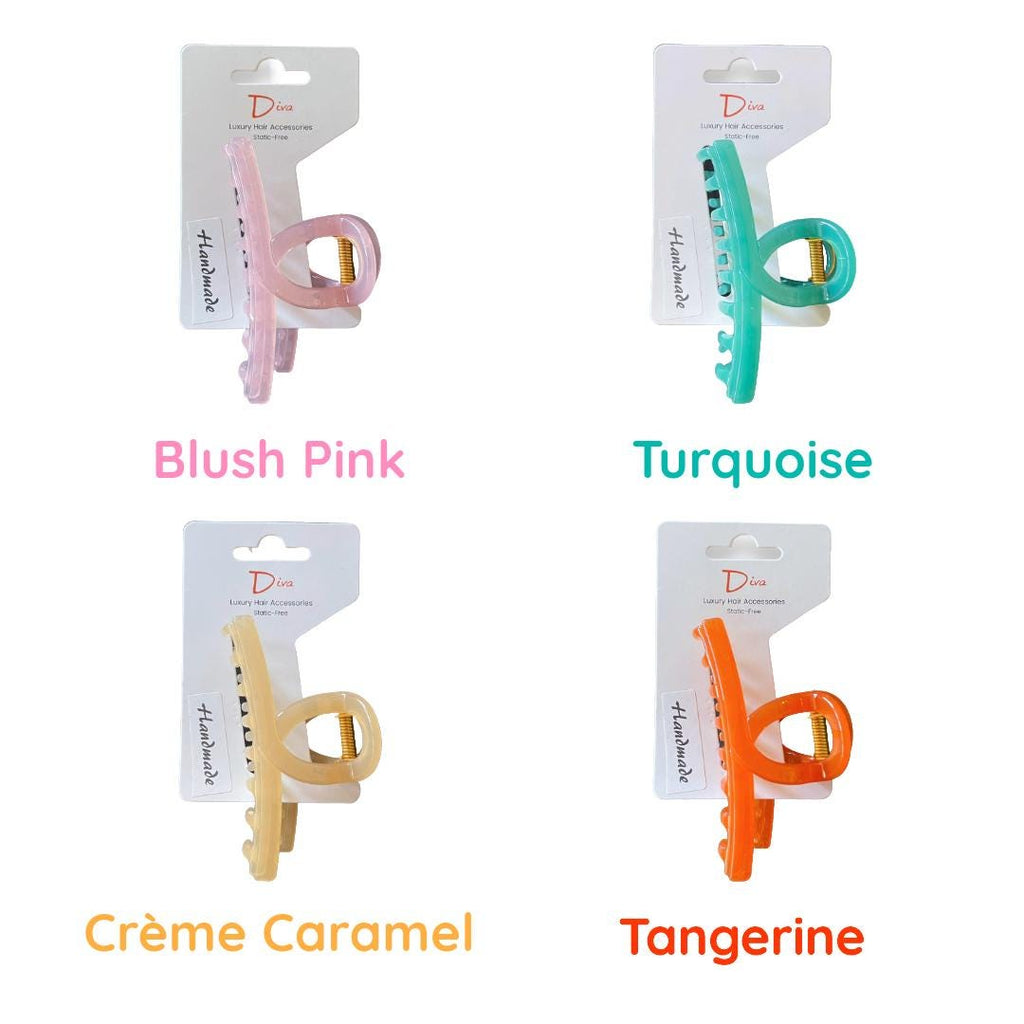 Handmade Claw Clip | Luxury Hair Accessory for Thick Hair, 9cm