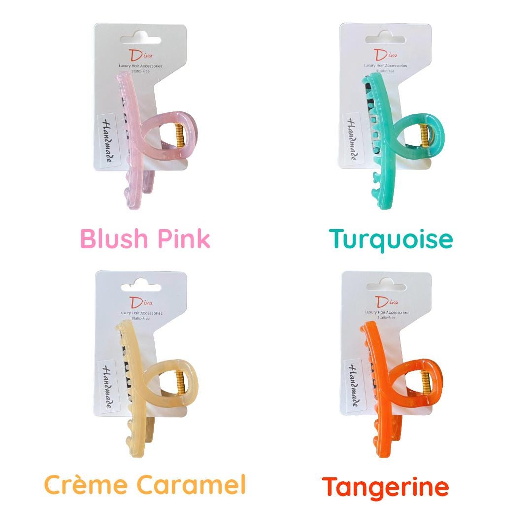 Handmade Claw Clip | Luxury Hair Accessory for Thick Hair, 9cm