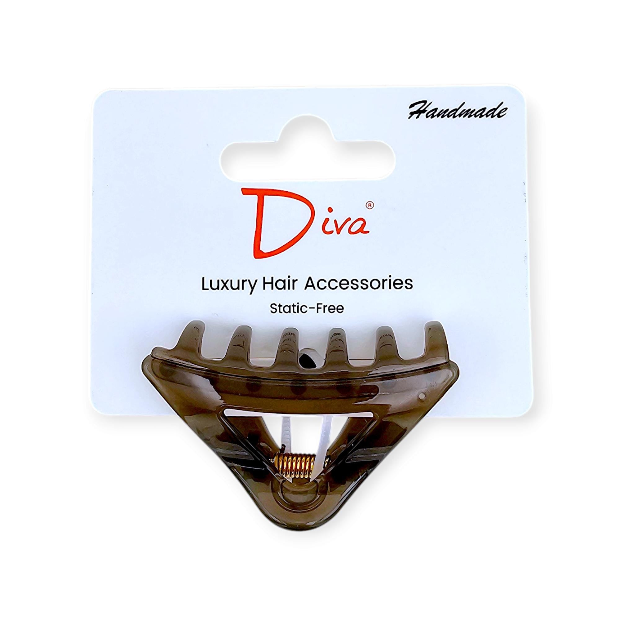 Handmade Delta Claw Clip: Luxury Hair Accessory for Thick Hair (5.5cm)