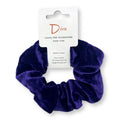 Purple Velvet Scrunchie | Thick Hair Accessories, Hand-Sewn
