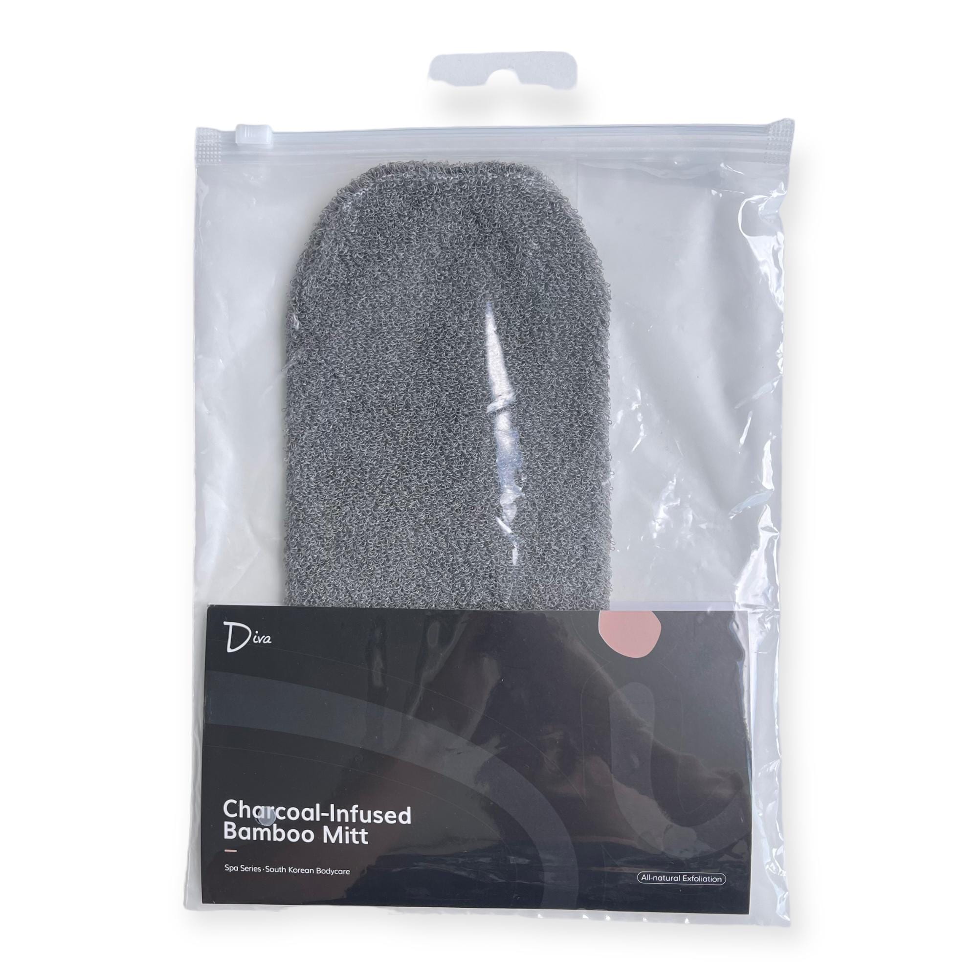 Diva London Charcoal-Infused Bamboo Mitt
