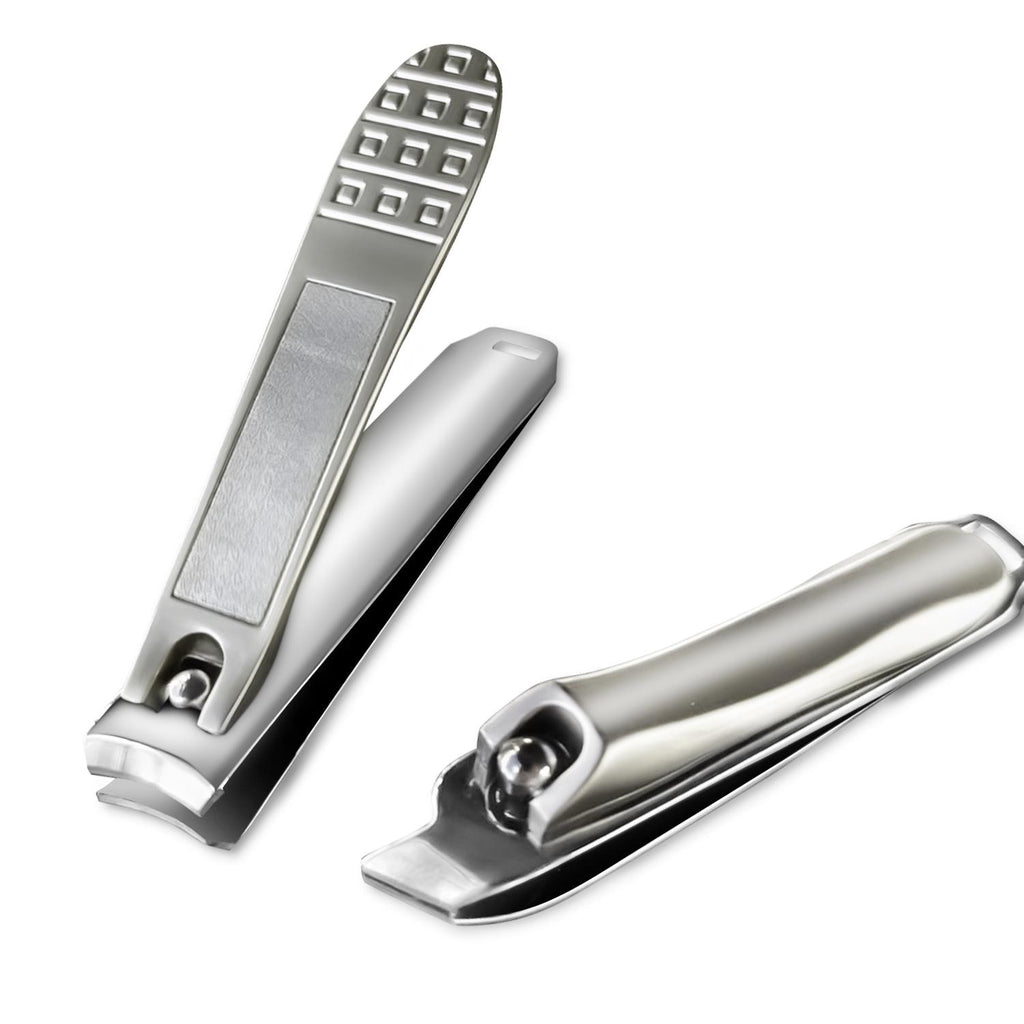 Brushed Stainless Steel Nail Clipper with File | Gift Box