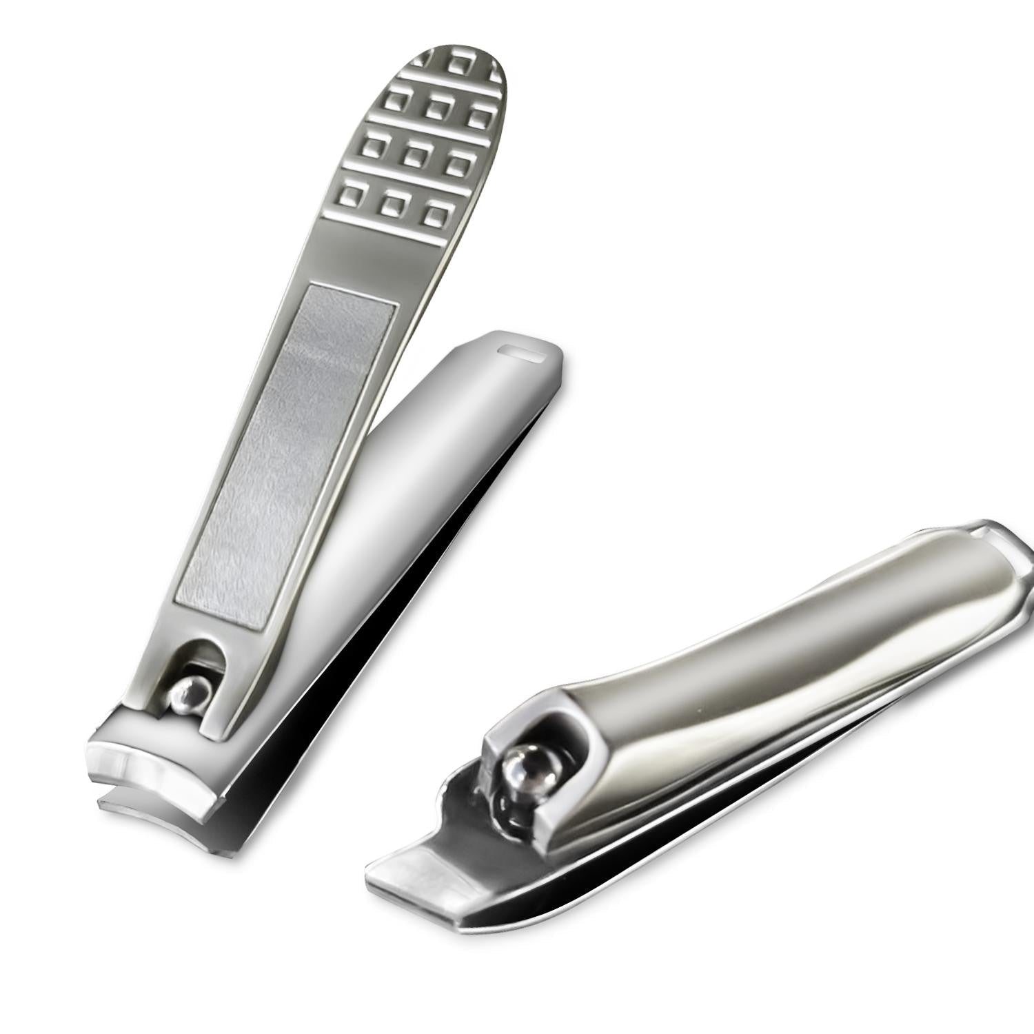 Brushed Stainless Steel Nail Clipper with File | Gift Box