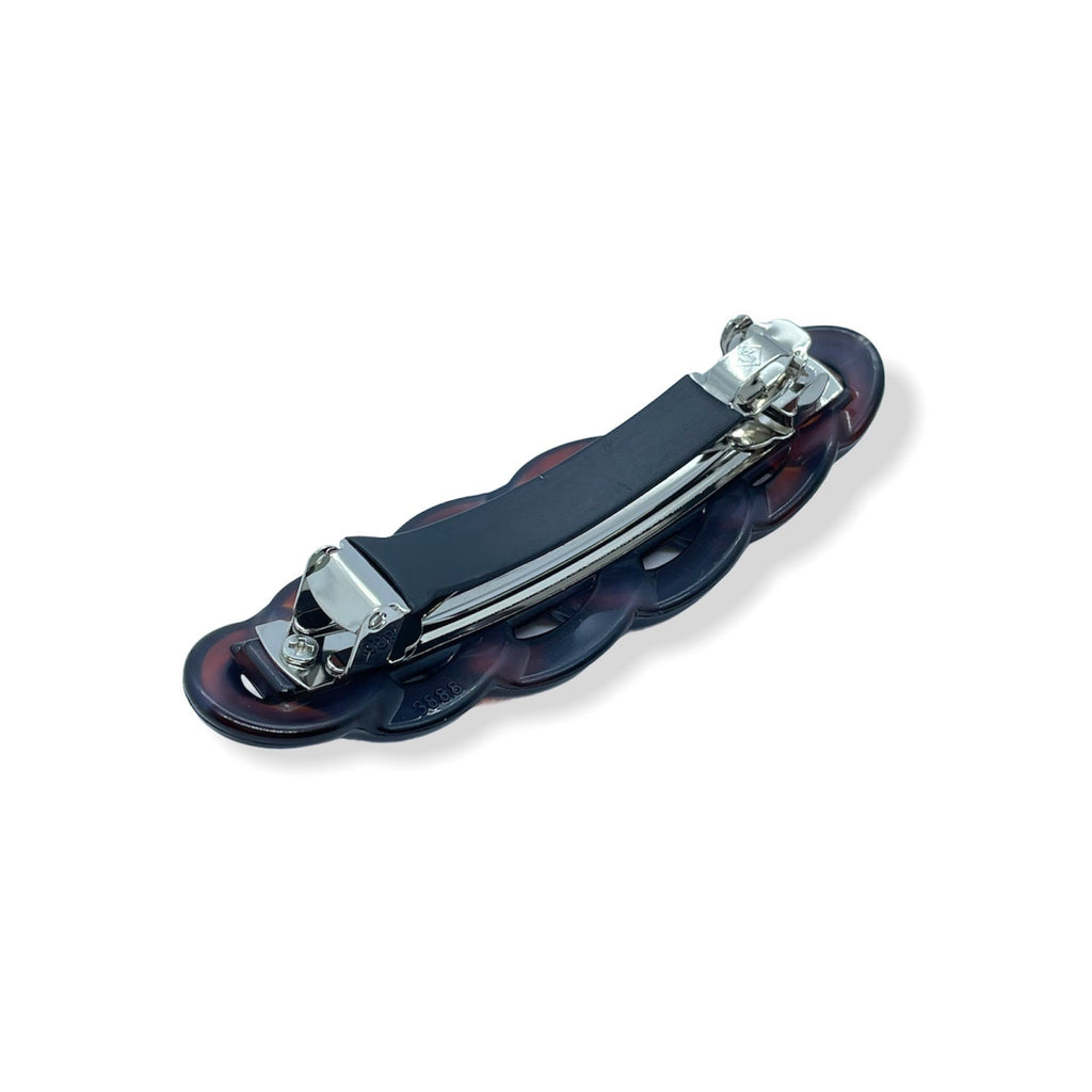 Tortoiseshell Ring Barrette | Diva Korean Hair Clip, Fine-Medium Hair
