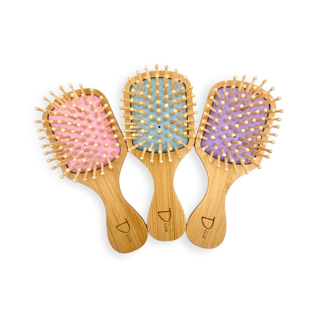 Small Mōsō Bamboo Hair Brush: Travel Detangling Scalp Massager