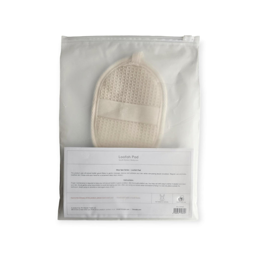 Diva London Loofah Pad Single or multiple pack