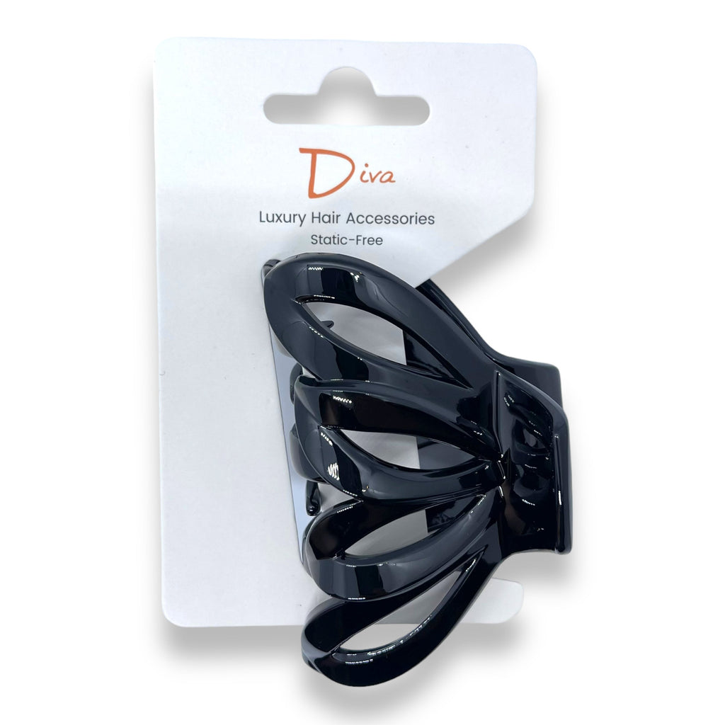 Tortoiseshell Claw Clip for Thick Hair | Korean Luxury Hair Accessory
