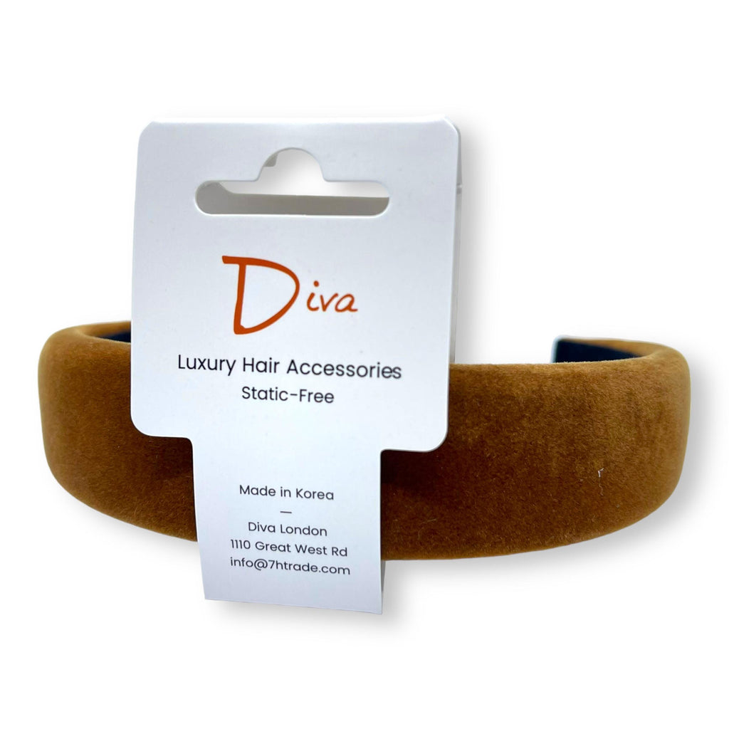 Thick Velvet Headband: Handmade Elegant Hair Accessory