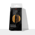 Pointed Tweezers | Brushed Stainless Steel Manicure Tool