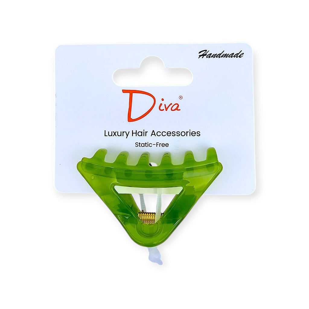 Handmade Delta Claw Clip: Luxury Hair Accessory for Thick Hair (5.5cm)