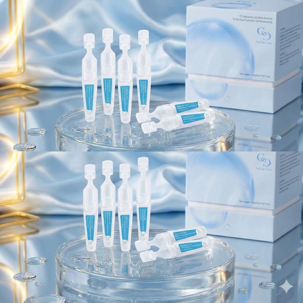 Noix de coco 5% Hyaluronic Acid Serum – 30-Day Travel Ampoules