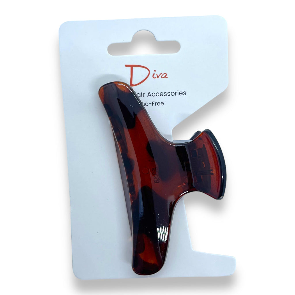Tortoiseshell Claw Clip | Korean Acrylic Hair Clip, 6cm