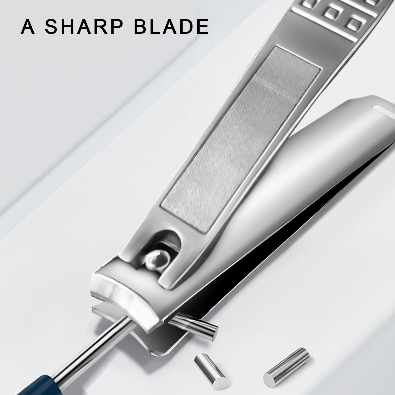 Small Stainless Steel Nail Clipper with File | Diva Manicure Tool