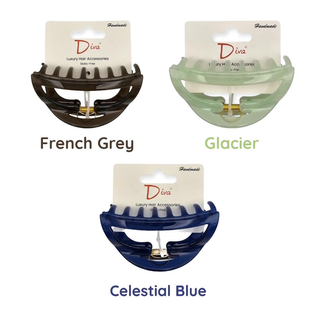 Handmade Claw Clip | 9cm Half Moon Hair Accessory