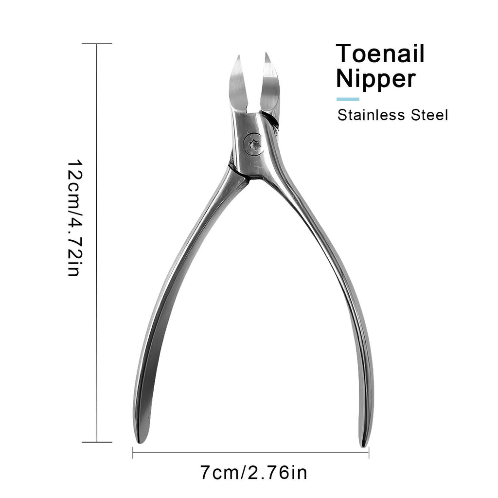 Stainless Steel Toe Nail Nipper | Manicure Tool