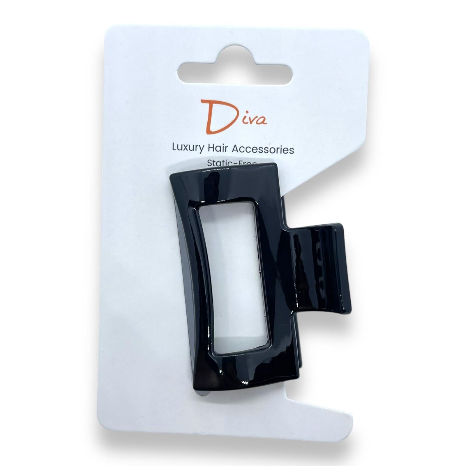 Minimalist Hair Claw Clip, Tortoise Shell, South Korean Design