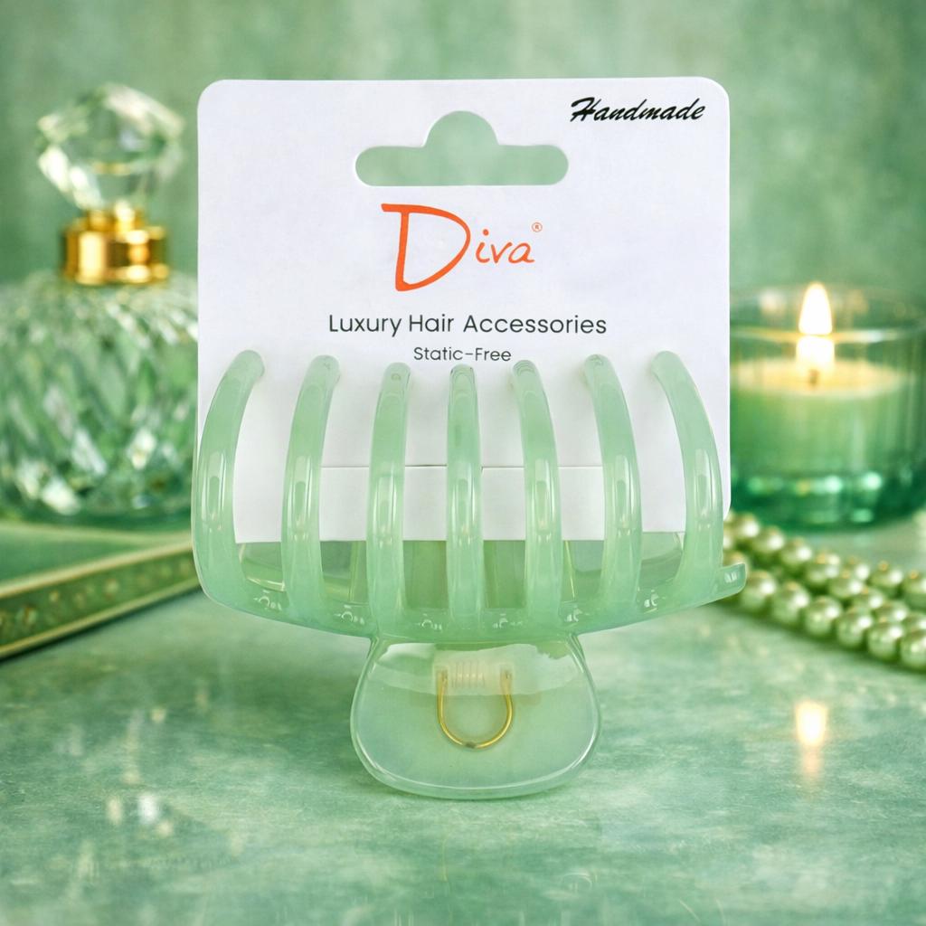 Handmade Bone Hair Claw Clip | Diva Luxury Hair Accessories, 7cm