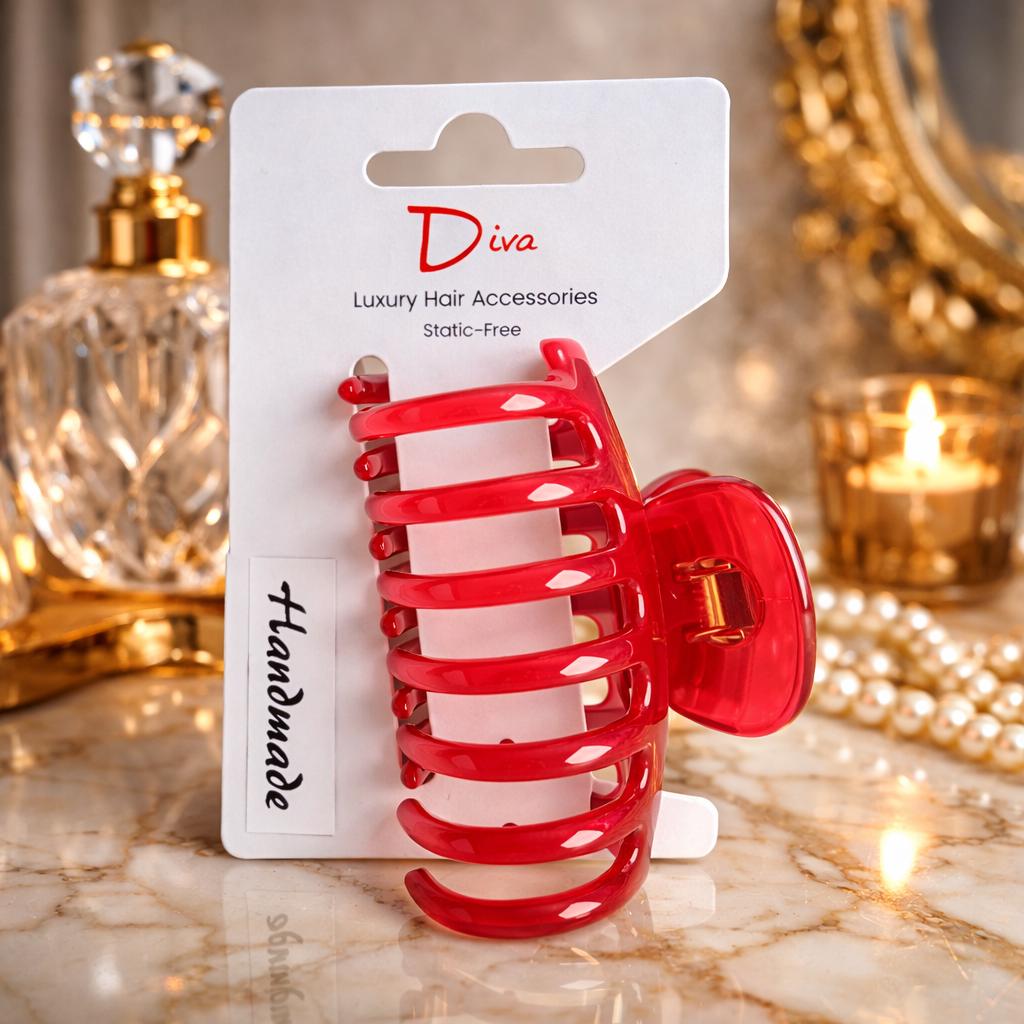 Handmade Bone Hair Claw Clip | Diva Luxury Hair Accessories, 7cm