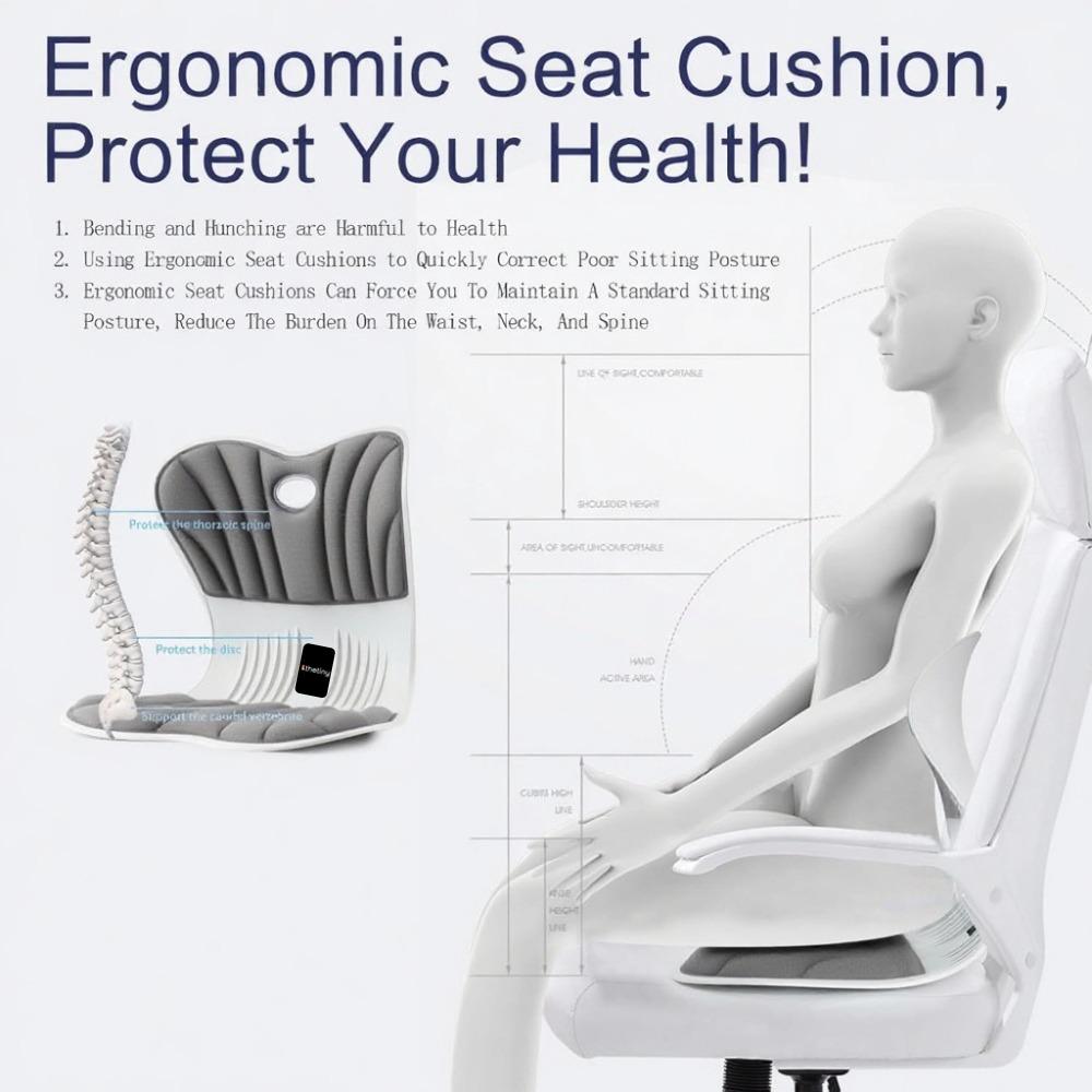 Ergonomic Posture Corrector Chair: Lumbar Support for Back Pain Relief