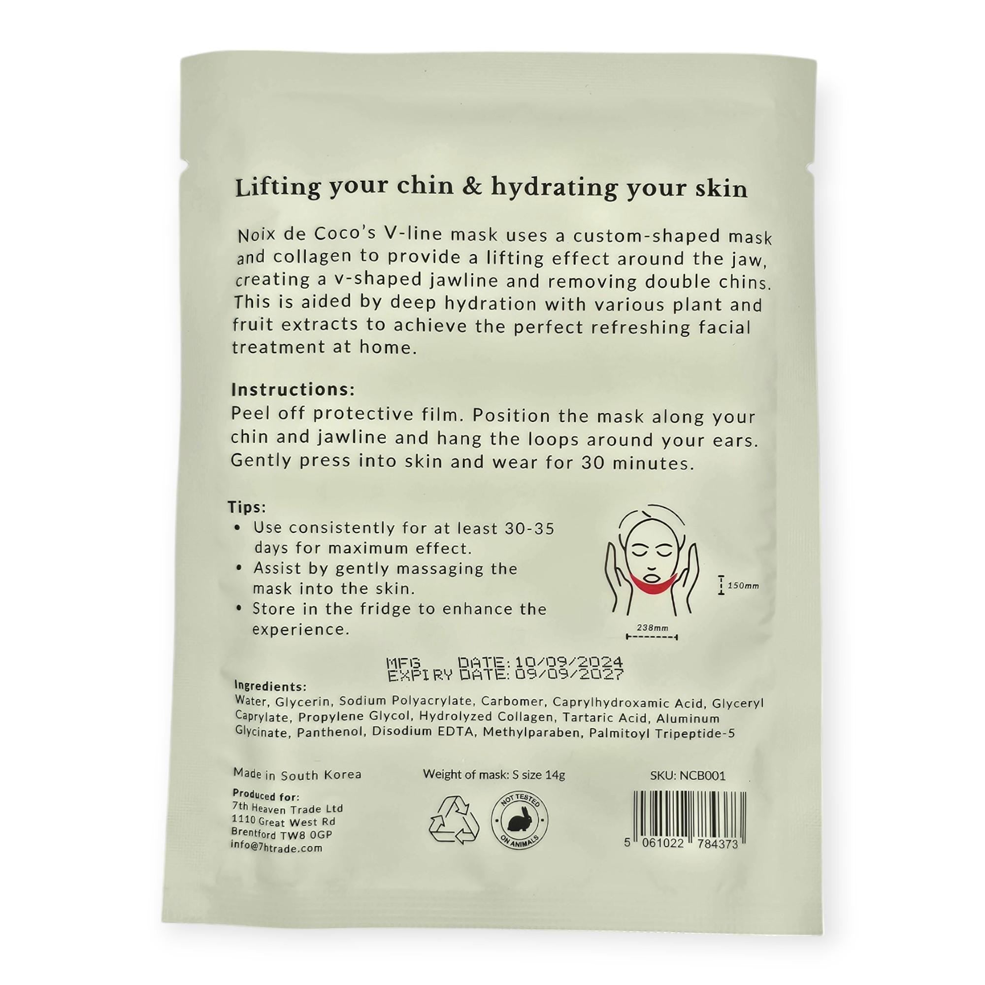 V-Line Lifting Face Mask | Jawline Contouring, Anti-Wrinkle | Korean Beauty  | Mouth Tape Alternative Jawline Shaper Sleep Mask Double Chin