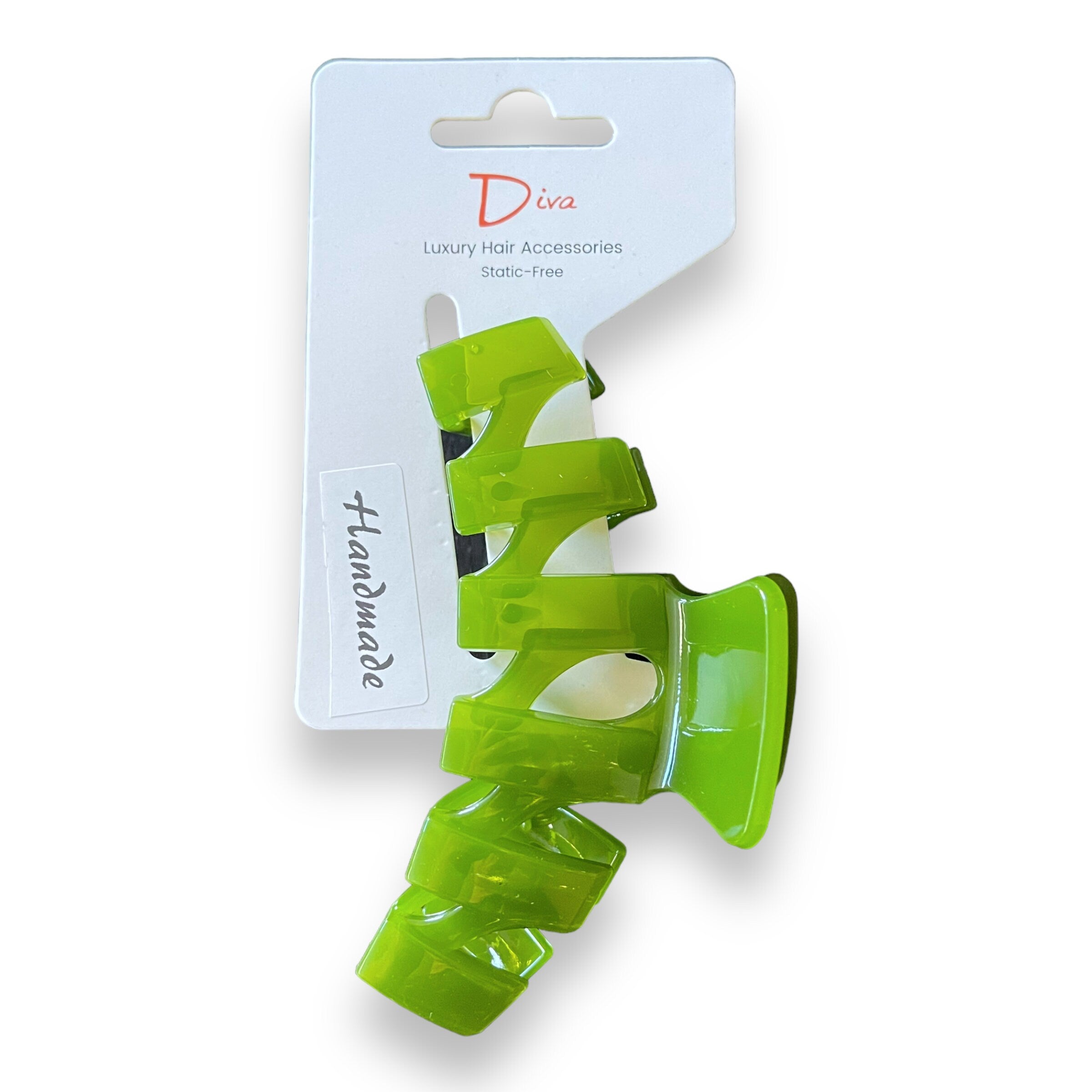 Handmade XLarge Zigzag Claw Clip | Thick Hair Accessory