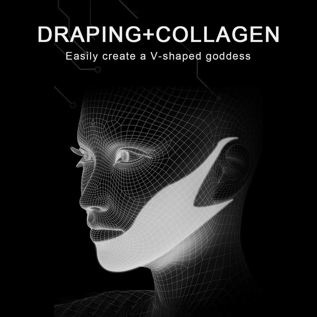 V-Line Lifting Face Mask | Jawline Contouring, Anti-Wrinkle | Korean Beauty  | Mouth Tape Alternative Jawline Shaper Sleep Mask Double Chin