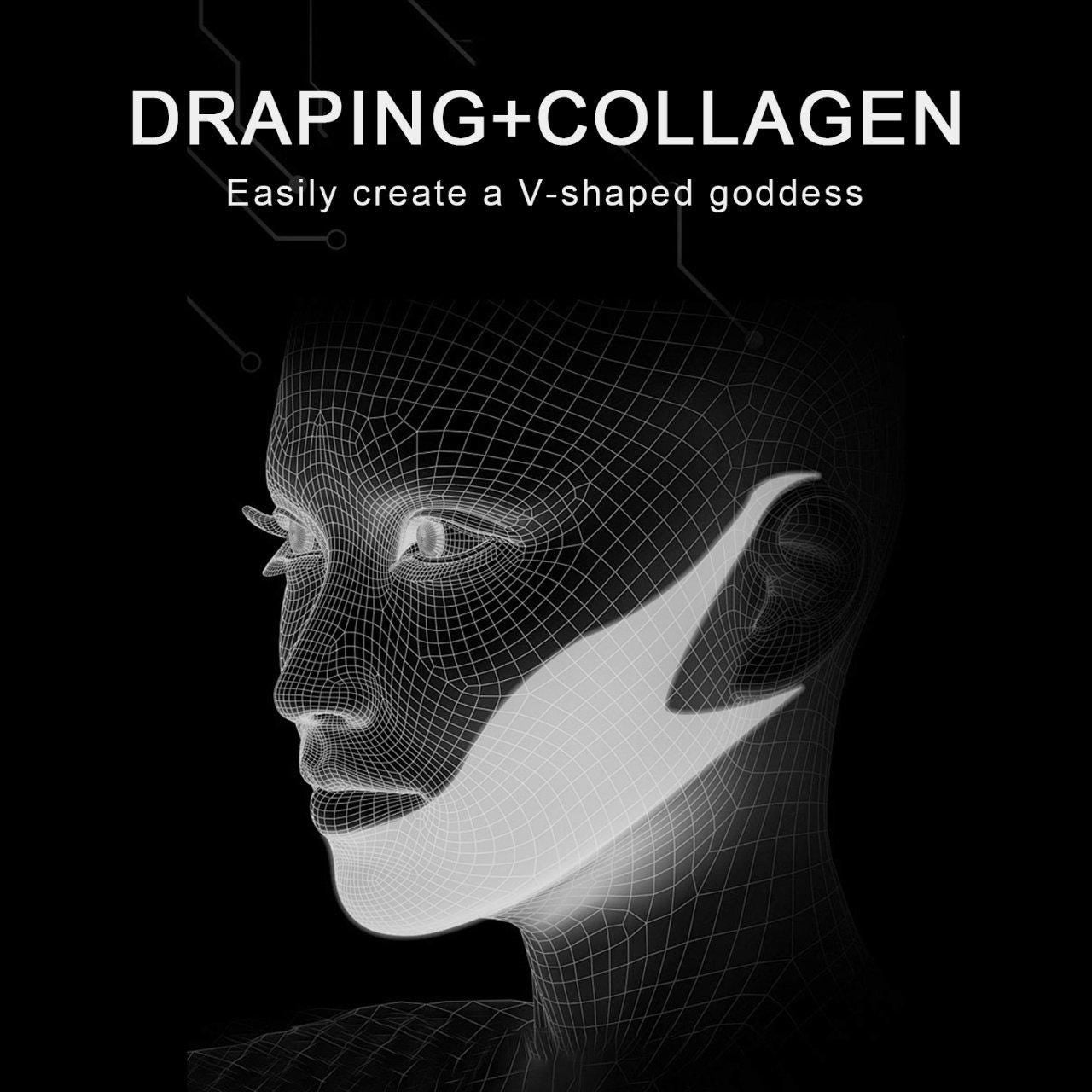 V-Line Lifting Face Mask | Jawline Contouring, Anti-Wrinkle | Korean Beauty  | Mouth Tape Alternative Jawline Shaper Sleep Mask Double Chin