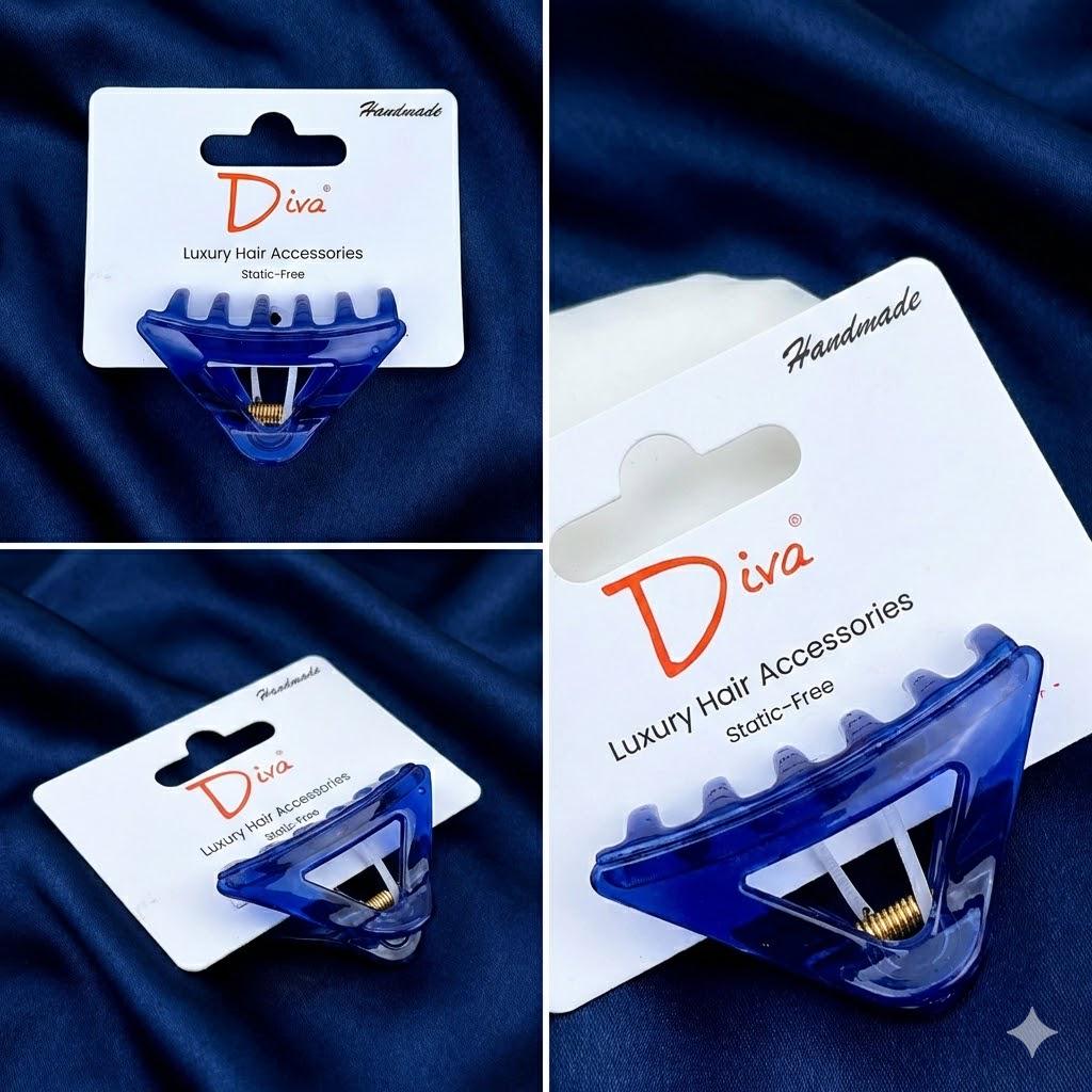 Handmade Delta Claw Clip: Luxury Hair Accessory for Thick Hair (5.5cm)