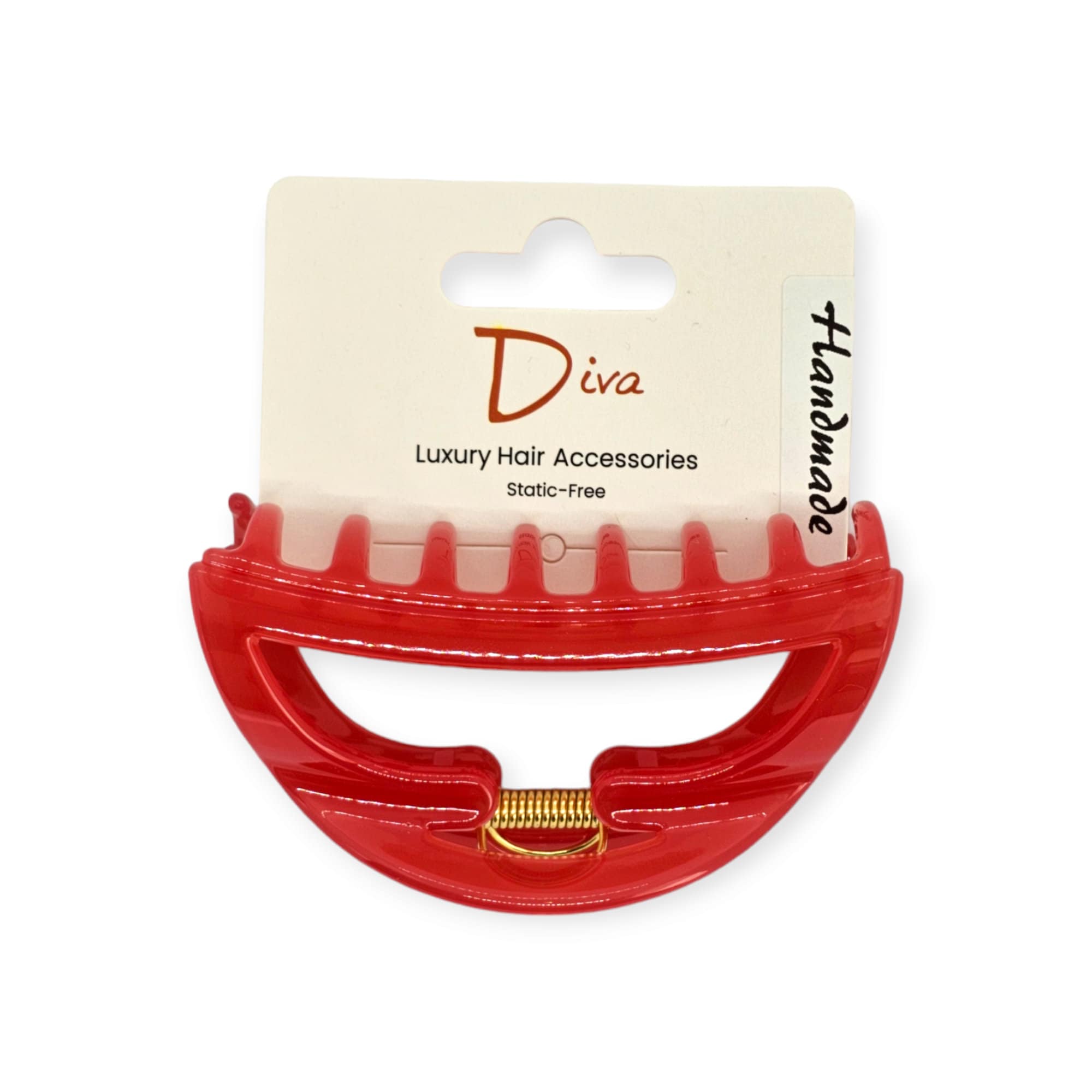 Handmade Claw Clip | 9cm Half Moon Hair Accessory