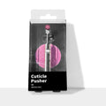 Brushed Stainless Steel Cuticle Pusher | Diva Manicure Tool