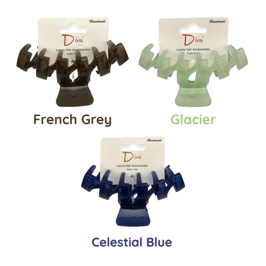 Handmade XLarge Zigzag Claw Clip | Thick Hair Accessory