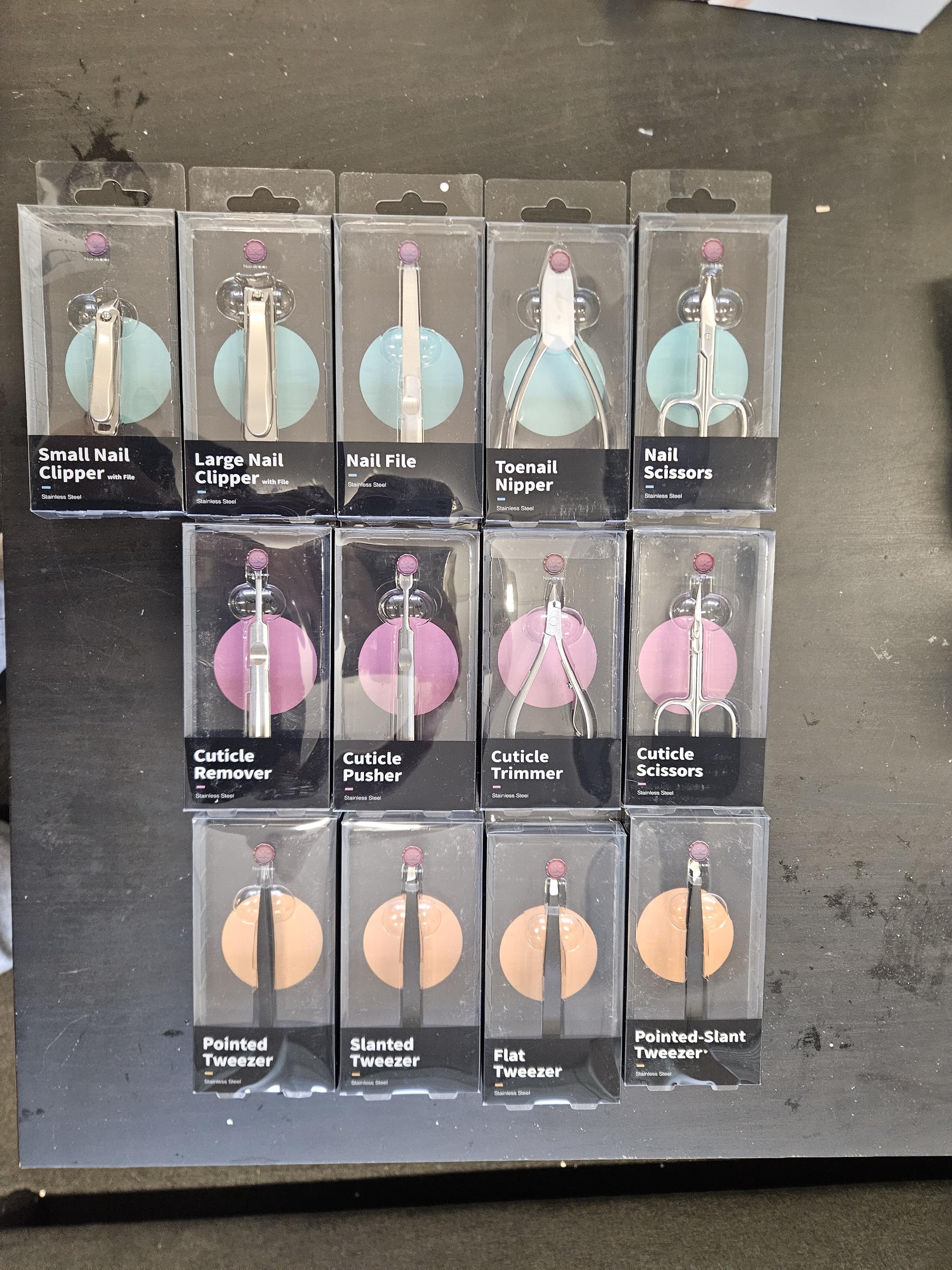 Brushed Stainless Steel Cuticle Pusher | Diva Manicure Tool