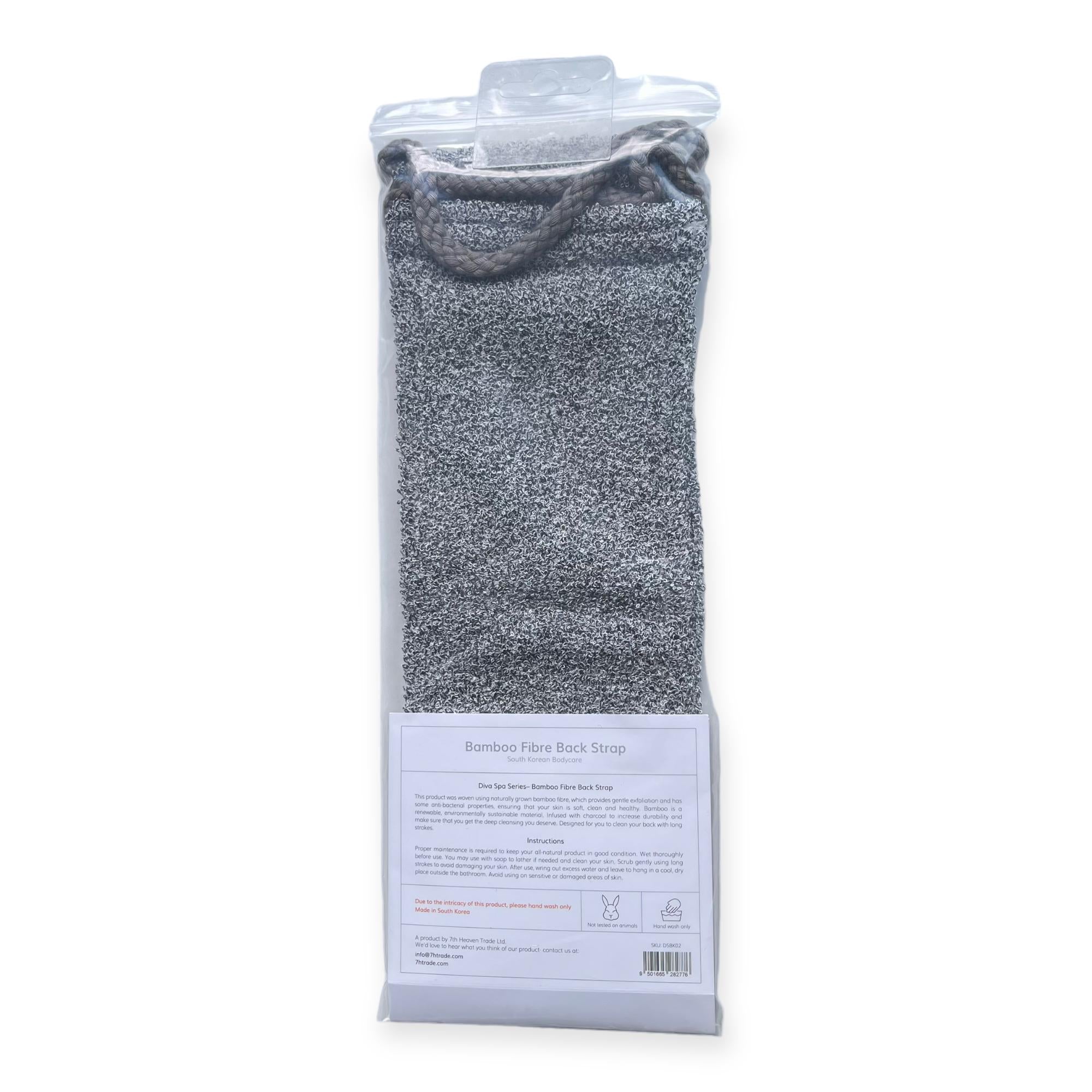 Diva London Charcoal-Infused Bamboo Back Strap