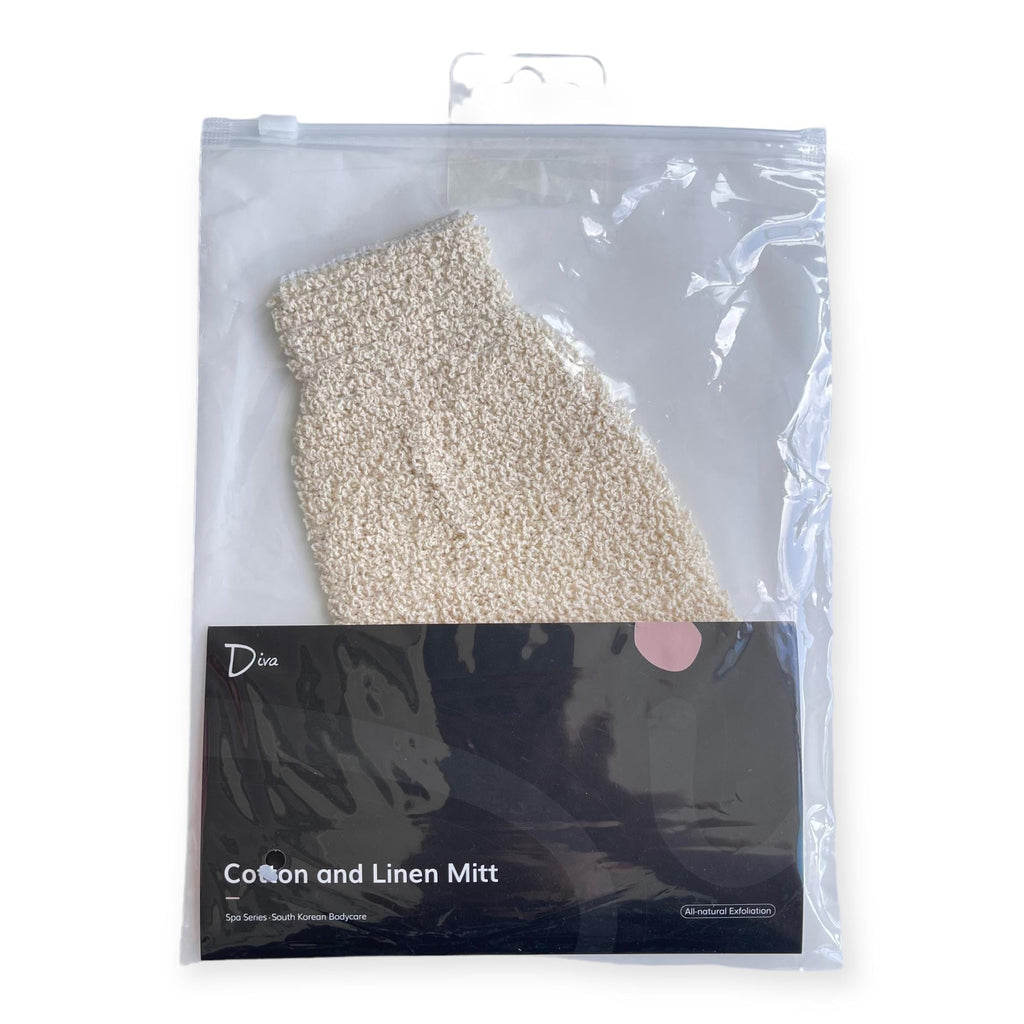 Diva London Cotton and Linen Mitt