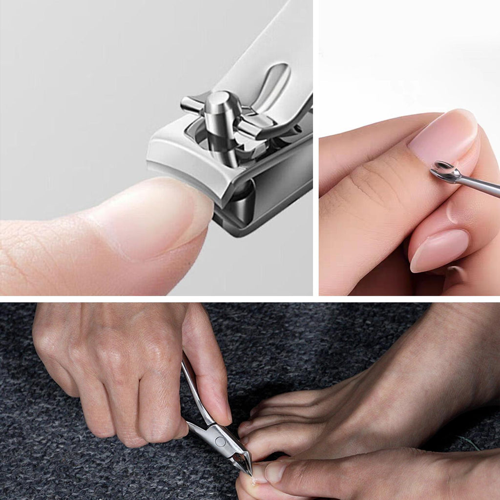 Brushed Stainless Steel Cuticle Pusher | Diva Manicure Tool