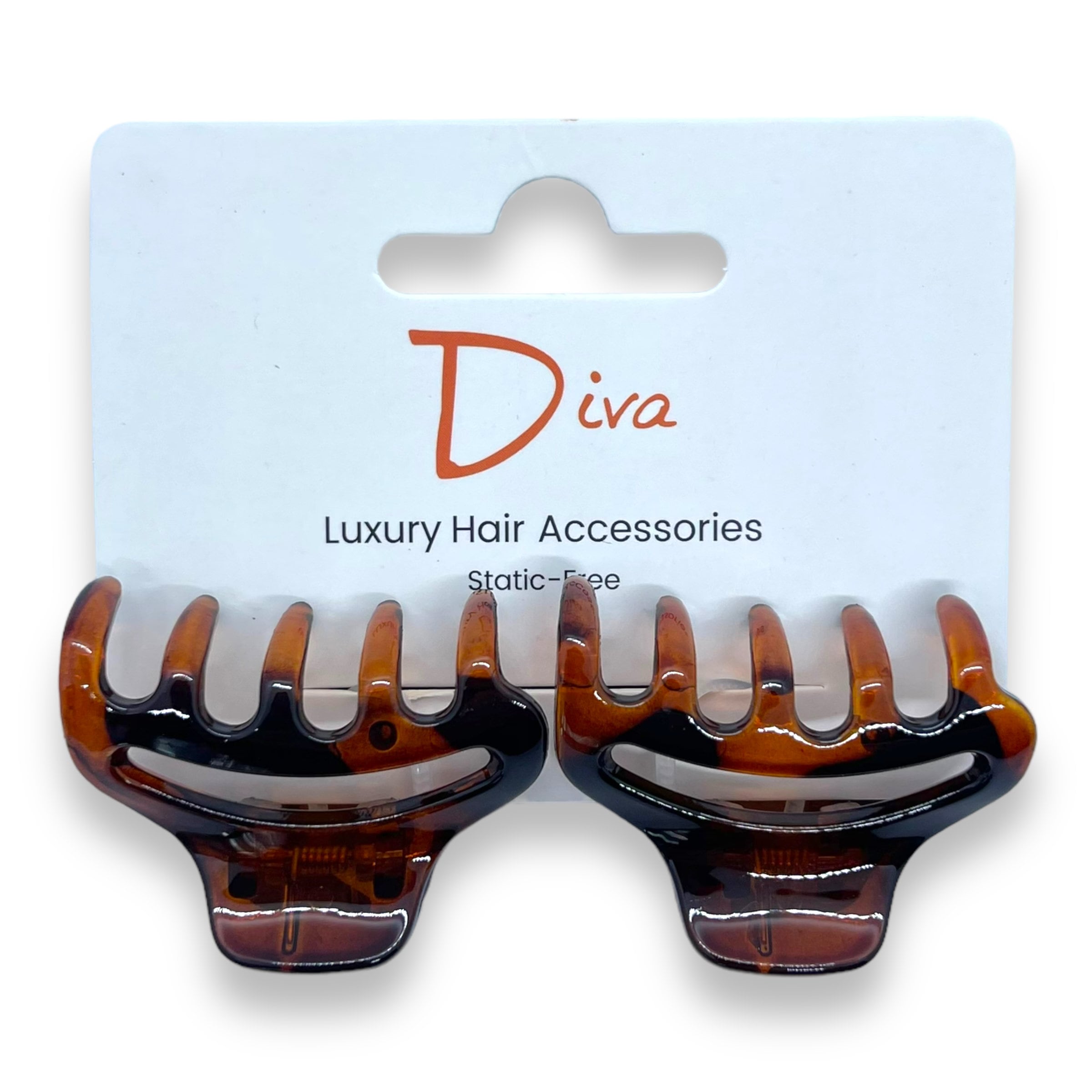 Luxury Acrylic Hair Claw Clip Set | Korean Minimalist Style (4cm)