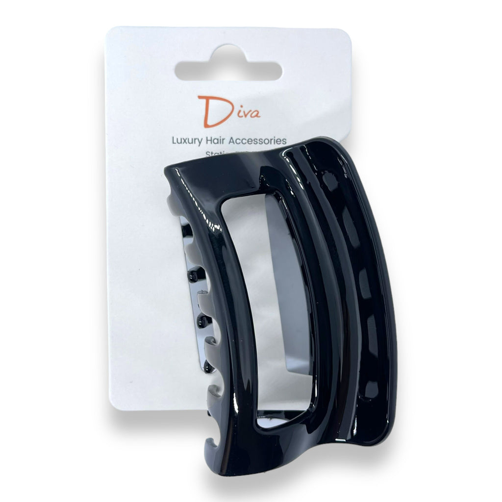 Tortoiseshell Acrylic Claw Clip | Korean Luxury Hair Accessories