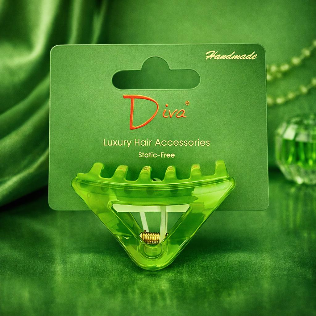 Handmade Delta Claw Clip: Luxury Hair Accessory for Thick Hair (5.5cm)