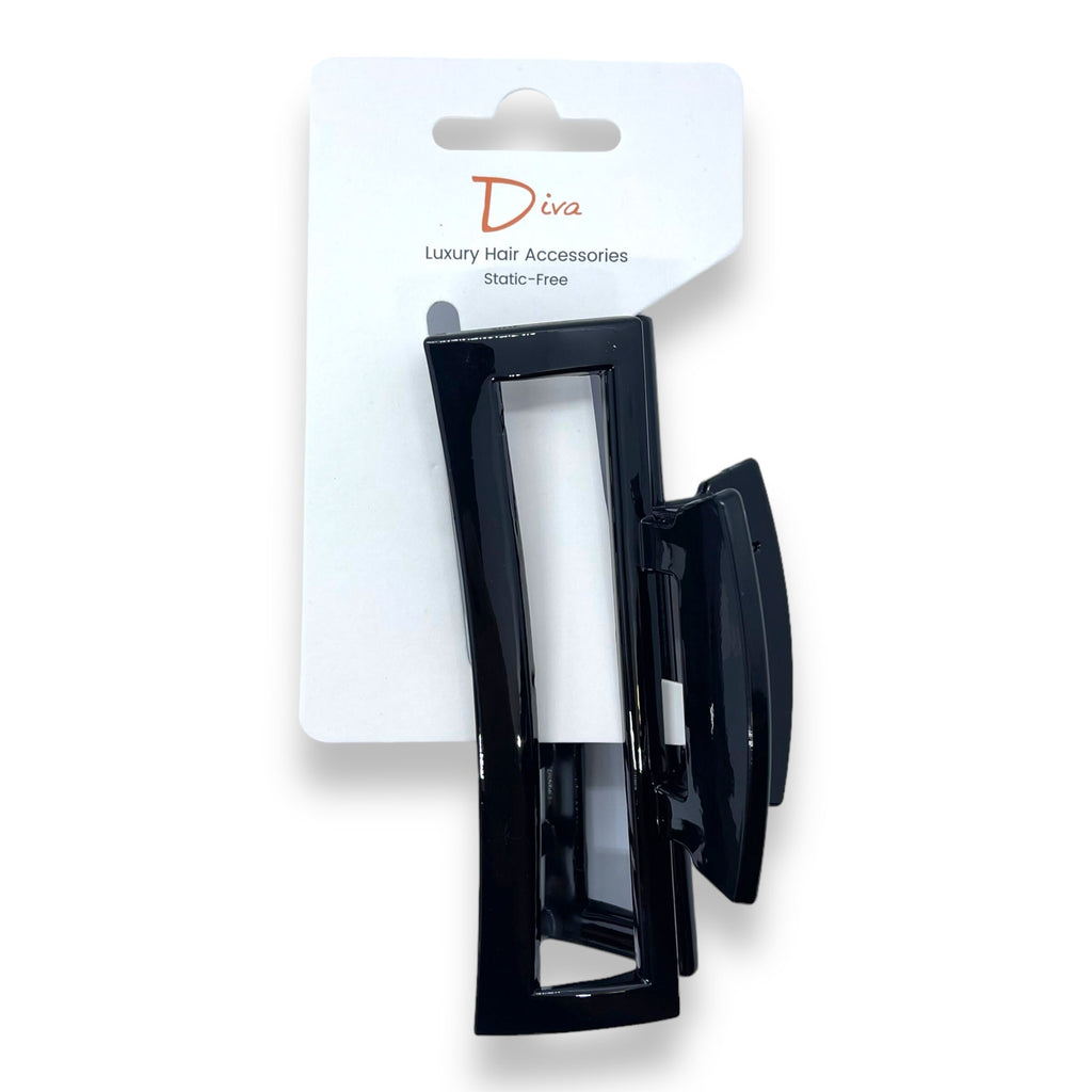 Tortoiseshell Acrylic Claw Clip | Korean Luxury Hair Accessory