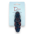Tortoiseshell Ring Barrette | Diva Korean Hair Clip, Fine-Medium Hair