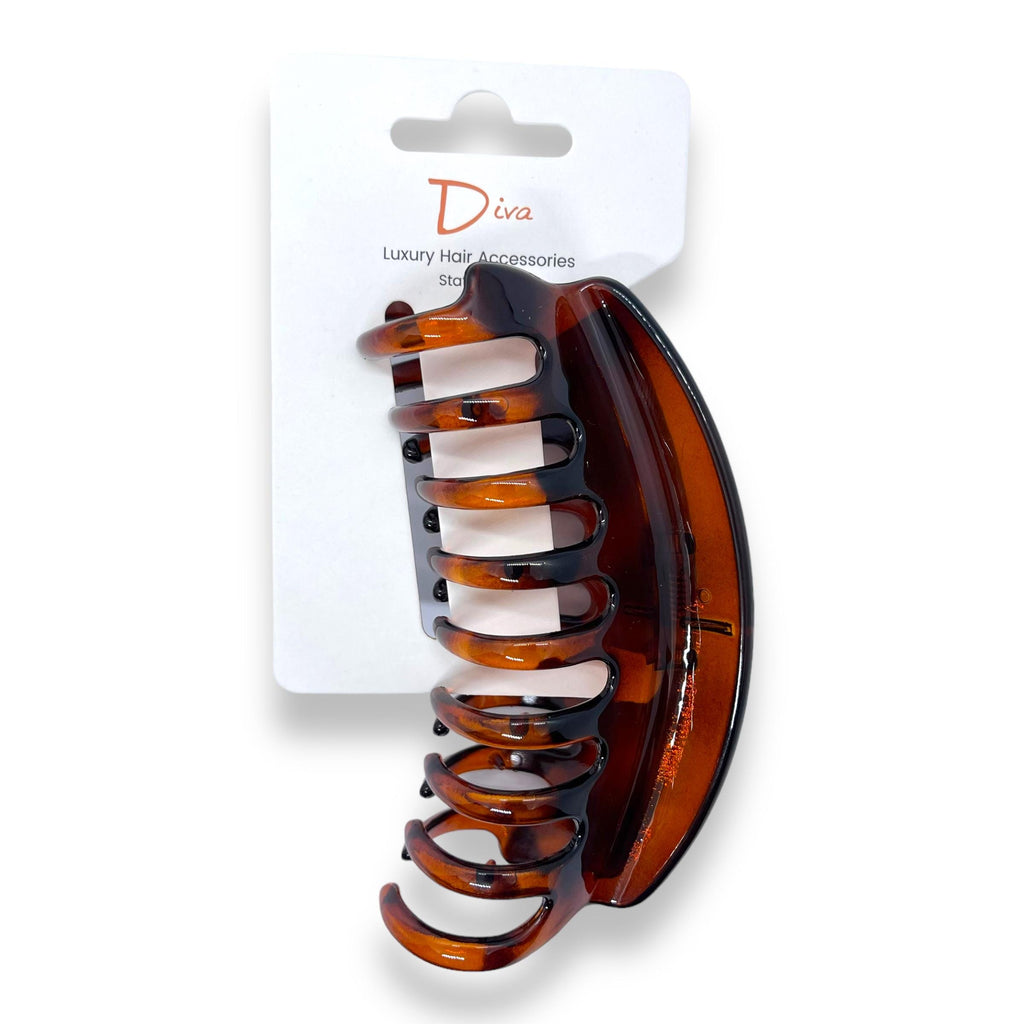 Tortoiseshell Hair Claw Clip | Diva Luxury, French Style