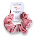 Blush Pink Velvet Scrunchie | Thick Hair, Hand-Sewn