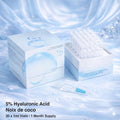 Noix de coco 5% Hyaluronic Acid Serum – 30-Day Travel Ampoules