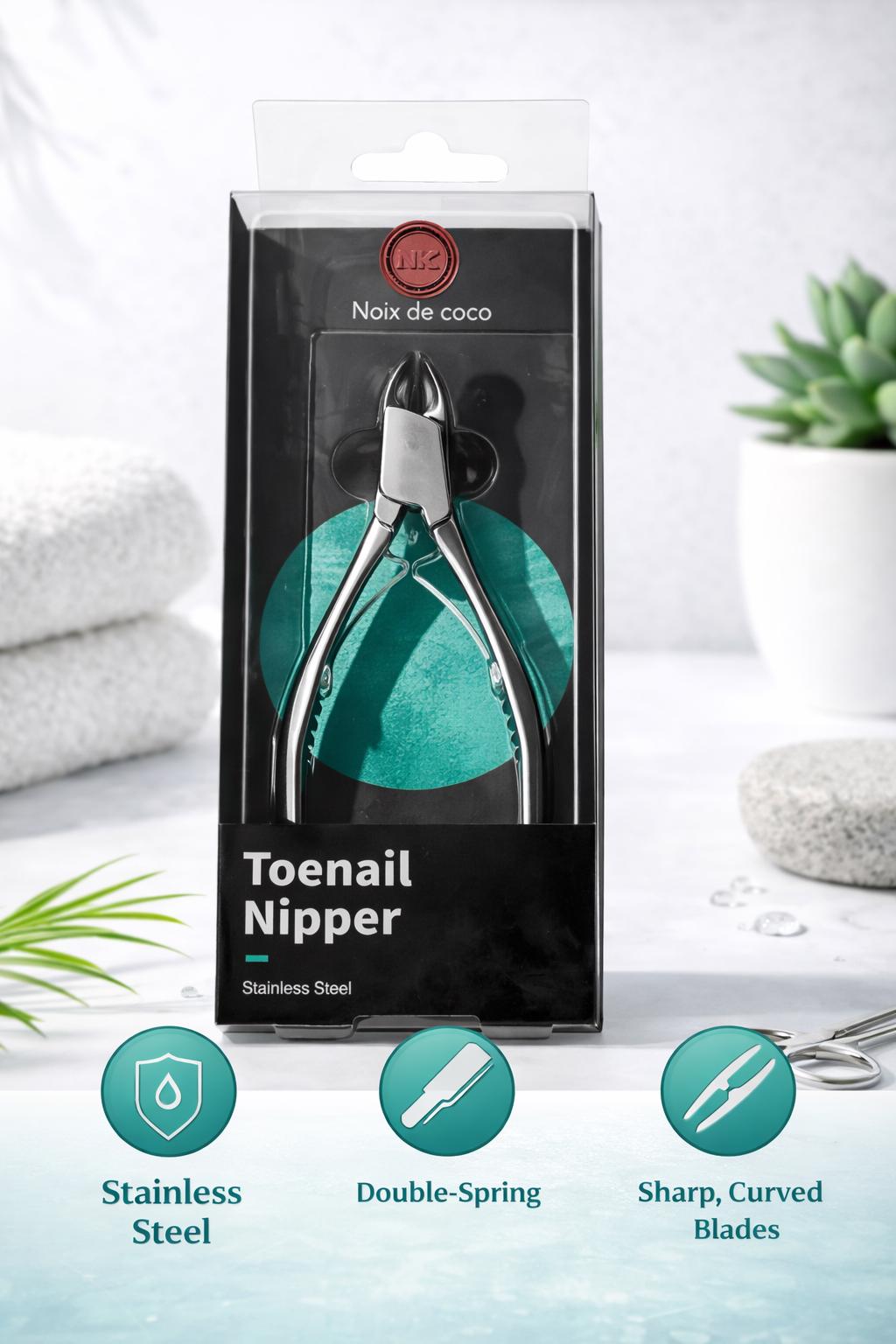 Stainless Steel Toe Nail Nipper | Manicure Tool